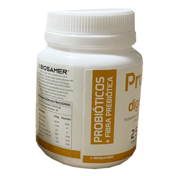 Probioticos Multicepa Digestiva 30 Cápsulas Biosamer - Image 3