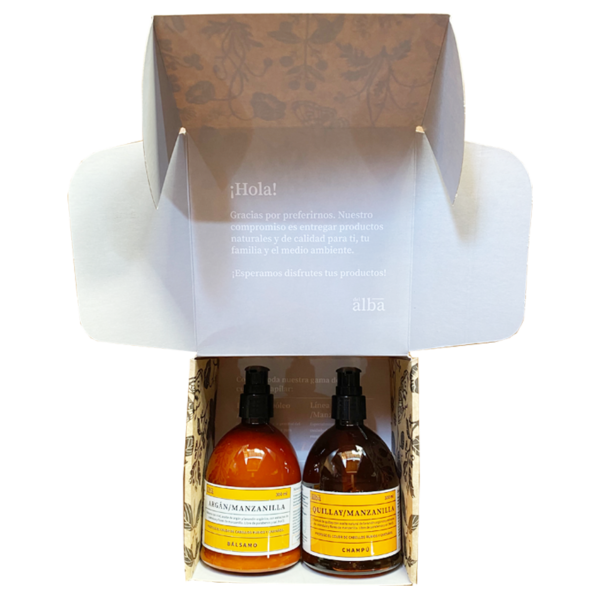 Pack Champu + Balsamo: Manzanilla Quillay - Image 3