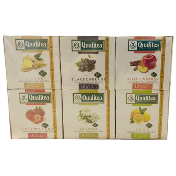 Té 6 Sabores 60 Bolsitas Mix A Qualitea - Image 2