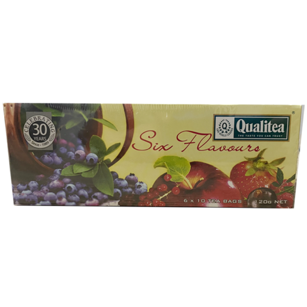 Té 6 Sabores 60 Bolsitas Mix A Qualitea - Image 5