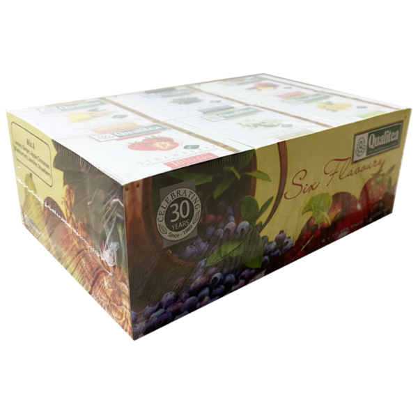 Té 6 Sabores 60 Bolsitas Mix A Qualitea - Image 3