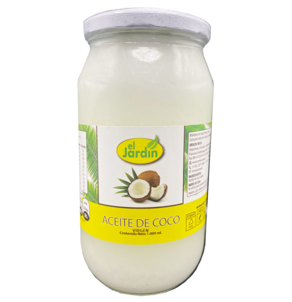 Aceite de Coco 1L. Virgen El Jardín