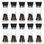 Pack 10 Molinillos Negros 19cms. Agronewen