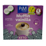 Muffin Vainilla Instantáneo Keto 120g. P&M