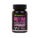 Biotina + Colágeno y Vitamina C 60 Cápsulas Extremo Sur