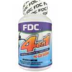 Vitamina B6- B12 -Yodo -Cromo 4 en 1 60 Cápsulas FDC