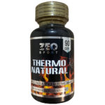 Thermo Natural 90 Cápsulas Quemador Grasa Energizante Zeo Sport