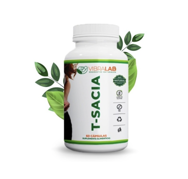 T-Sacia 60 Cápsulas Spirulina/Caigua/Café Verde Vibralab