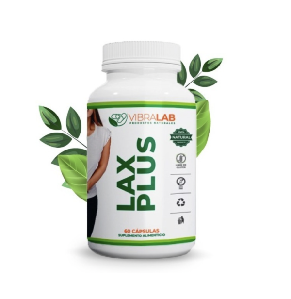 Lax Plus 60 Cápsulas Alejandria/Boldo/Sen/Linaza Vibralab