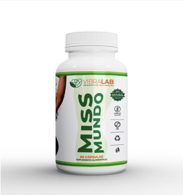 Miss Mundo 60 Cápsulas Vegetales Regulador de Metabolismo Vibralab