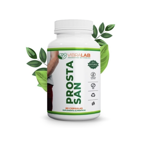 Prosta San 60 Cápsulas Vegetales Saw Palmetto/ Pepa de calabaza/ Achiote Vibralab