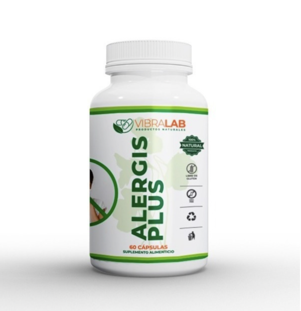Alergis Plus Camu Camu/Calaguala/Pepa de Uva 60 Cápsulas Vegetales Vibralab