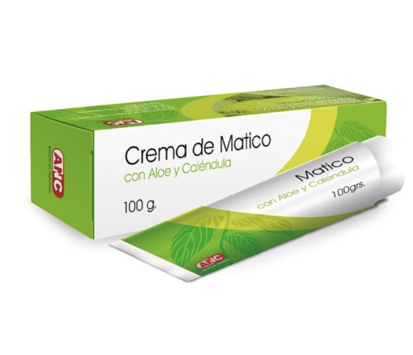 Crema de Matico con Aloe Vera y Caléndula 100g. ANC