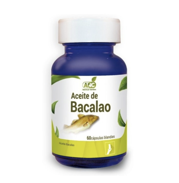 Aceite de Bacalao 60 Cápsulas Blandas ANC