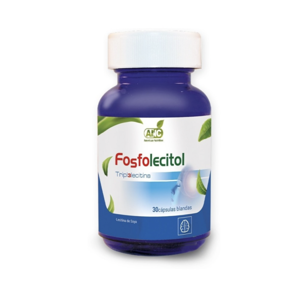 Fosfolecitol Tripl3 Lecitina 30 Cápsulas Blandas ANC