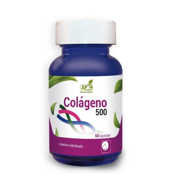 Colágeno 500mg. 60 Cápsulas Hidrolizadas ANC