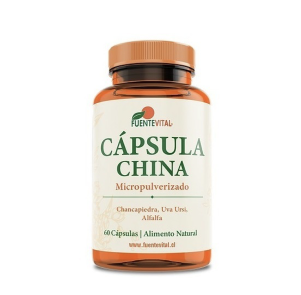 Cápsula China Micropulverizada 60 Cápsulas Fuente Vital