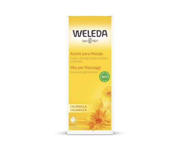 Aceite Masajes Caléndula Piel Sensible 100ml. Weleda