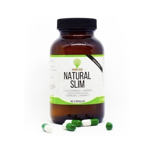 Natural Slim Glucomanano/ Spirulina 90 Cápsulas Natural Telchi