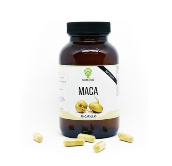 Maca 90 Cápsulas 500mg. Natural Telchi