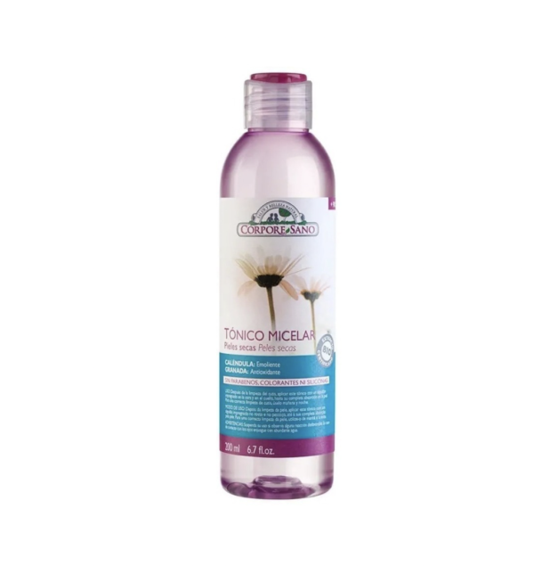 Tónico Micelar Caléndula Piel Seca 200ml. Corpore Sano