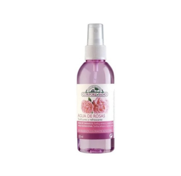 Tónico Agua de Rosas Refrescante 150ml. Corpore Sano