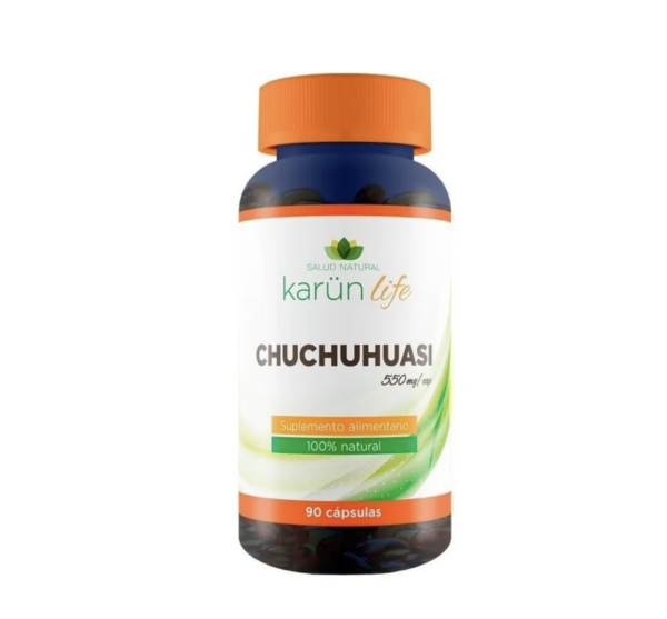 Chuchuhuasi 550mg. 90 Cápsulas 100% Naturales KarünLife