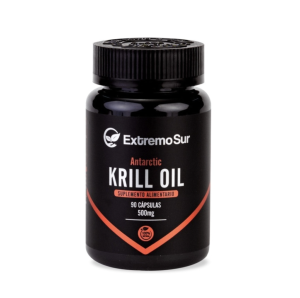 Krill Oil Aceite de Omega3 en 90 Cápsulas 500mg. Extremo Sur