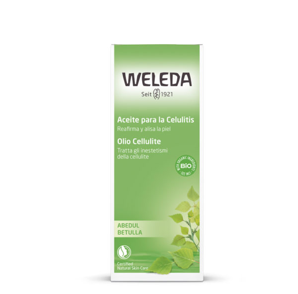 Aceite para Celulitis Abedul Bellota 100ml. Weleda
