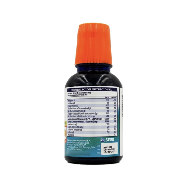 Aceite Nutra Kids Suplemento Alimentario Niños Sabor Limón 200ml. Nutra Smart - Image 2
