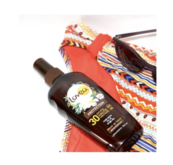 Aceite Bronceante Seco FPS30 Monoï de Tahiti 150ml. Lovea - Image 2