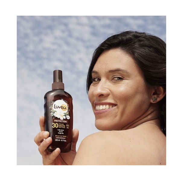 Aceite Bronceante Seco FPS30 Monoï de Tahiti 150ml. Lovea - Image 3