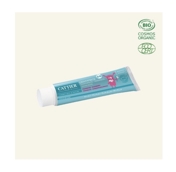 Pasta Dental Niños 2 a 6 Años Free Flúor & Sulfatos 50ml. Cattier
