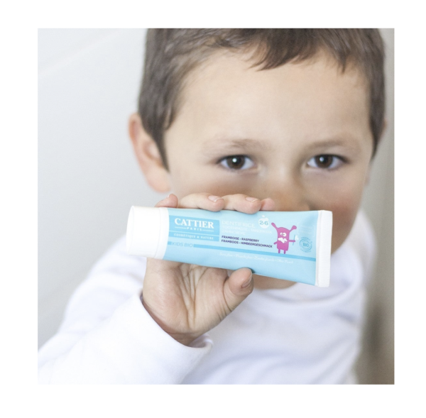 Pasta Dental Niños 2 a 6 Años Free Flúor & Sulfatos 50ml. Cattier - Image 2