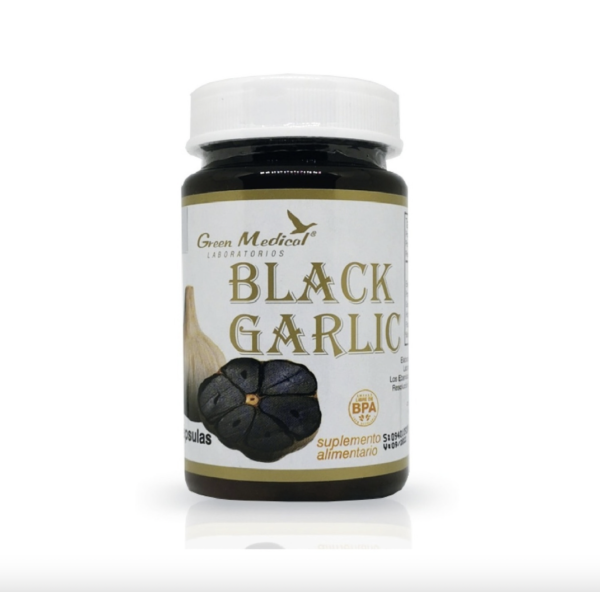 Ajo Negro Black Garlic 60 Cápsulas Green Medical