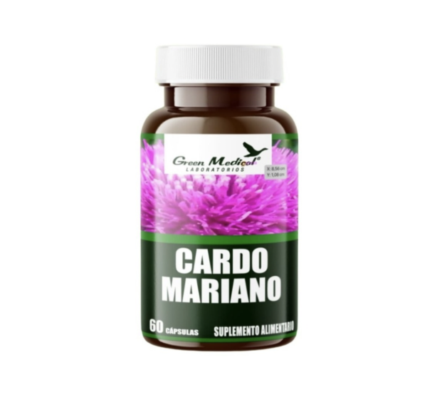 Cardo Mariano Suplemento 60 Cápsulas Green Medical