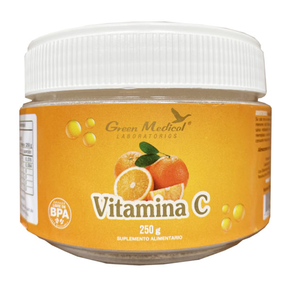 Vitamina C Inmunoestimulante 250g. Green Medical
