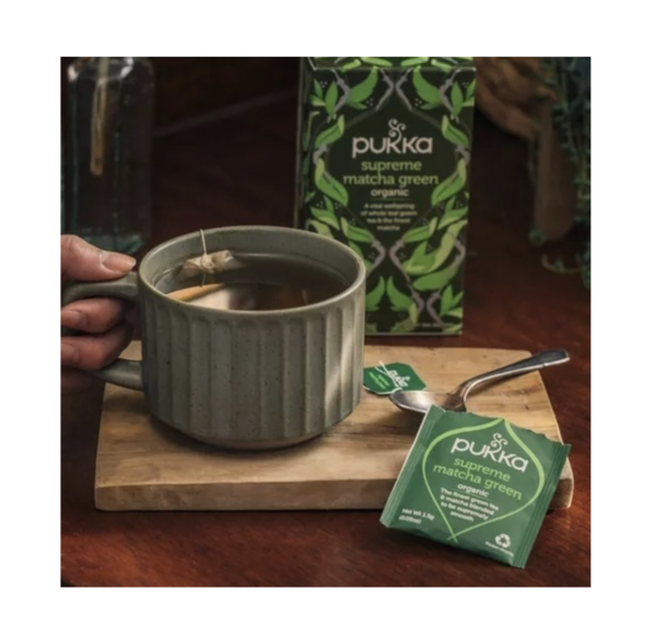 Infusión Té Matcha Supreme Natural 100% Vegano Pukka - Image 3