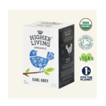 Te Negro y Bergamota Earl Grey Orgánico 20 Bolsitas Higher Living