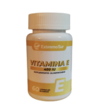 Vitamina E 400 UI Suplemento Alimentario 60 Cápsulas Blandas Extremo Sur