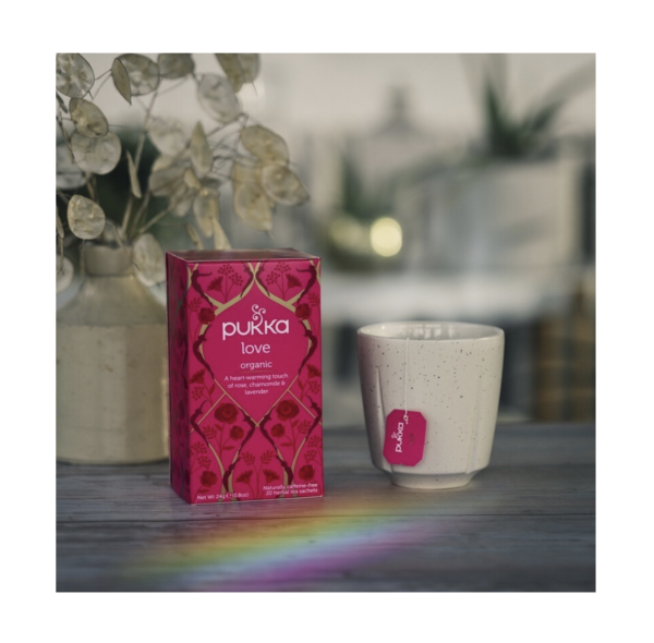 Infusión Love Orgánico 100% Vegano 20 Bolsitas Pukka - Image 3