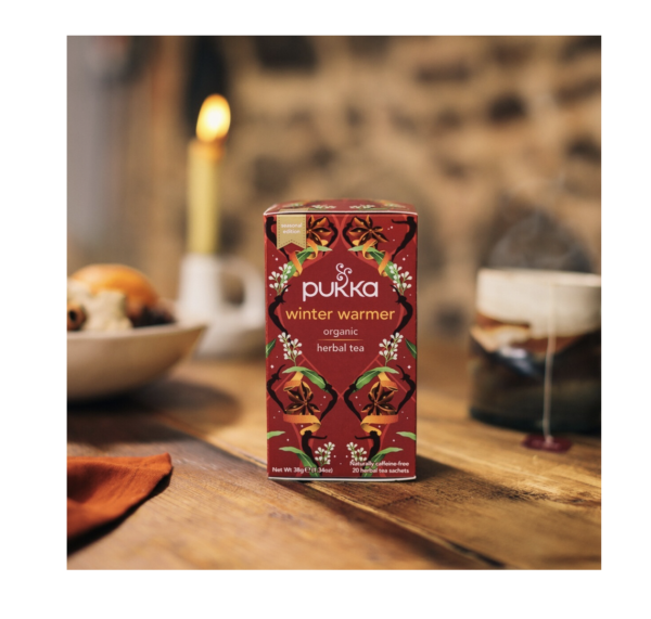 Infusión Winter Warmer Feel Cosy Orgánico 100% Vegano 20 Bolistas Pukka - Image 3