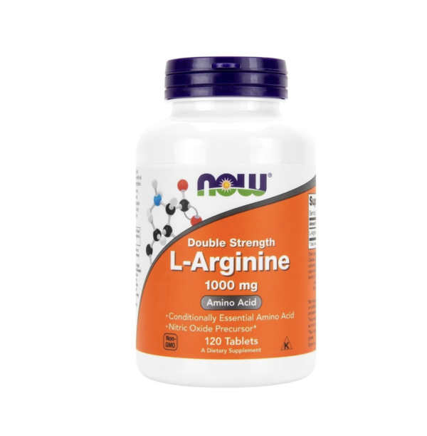 L- Arginina 1000mg. 120 Cápsulas Now