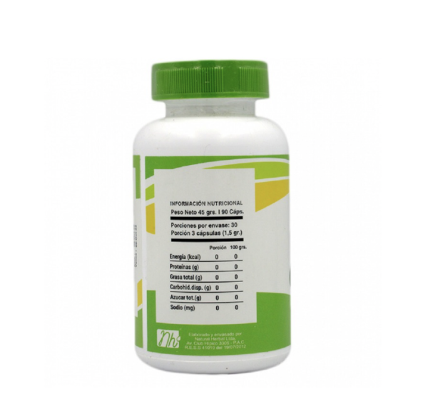 Zeolita Clinoptiolita Micronizada Suplemento Alimentario 90 Cápsulas 500mg. Natural Herbal - Image 2