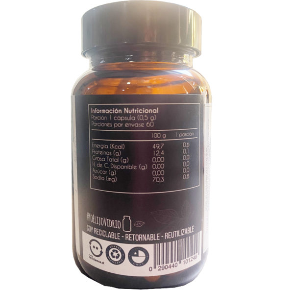 Citrato de Potasio 500mg. 60 Cápsulas Suplemento Alimentario Natural Telchi - Image 3