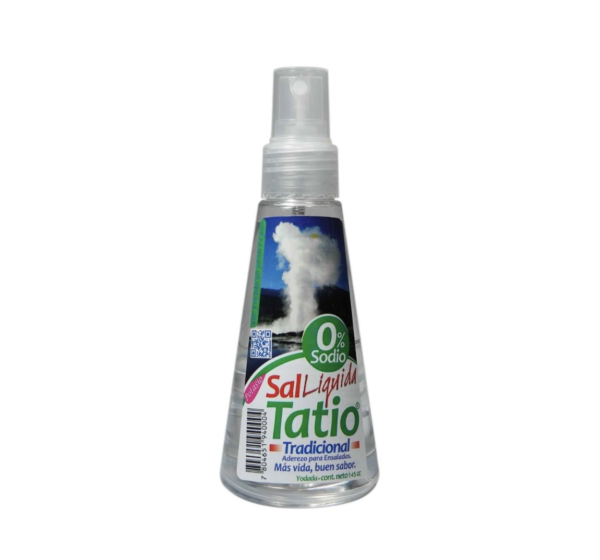 Sal Líquida Tradicional sin Gluten en Spray 145cc. Tatio