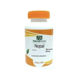 Nopal 180 Cápsulas 500mg. Suplemento Alimenticio Natural Herbal