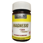 Magnesio + Calcio + Vitamina C 60 Cápsulas Suplemento Alimentario Green Medical