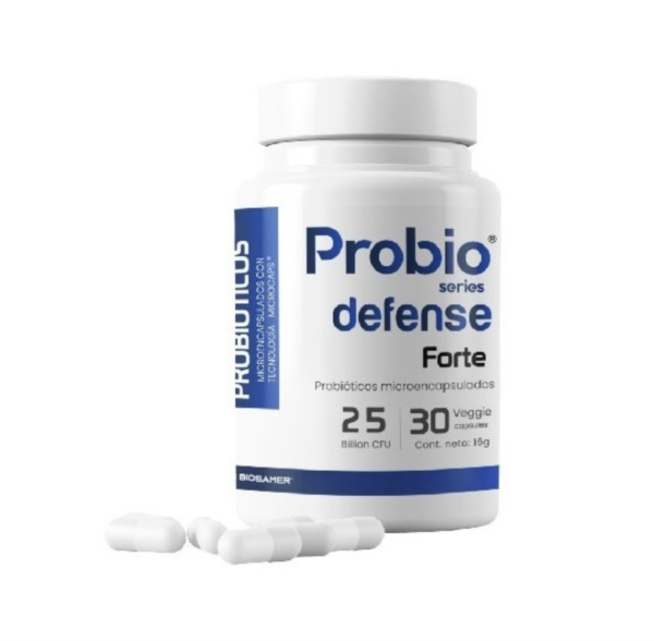 Probioticos Defense Forte 30 Cápsulas Biosamer