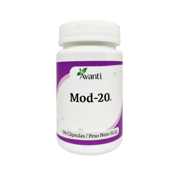Mod-20 90 Cápsulas Suplemento Alimentario Avanti